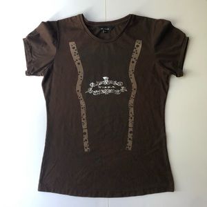 💜Tiara Brown T-shirt